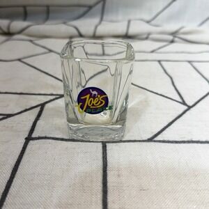 Camel Joe Camel Shot Glass 2.25in Clear Joe's Place Vintage Promotional Barware
